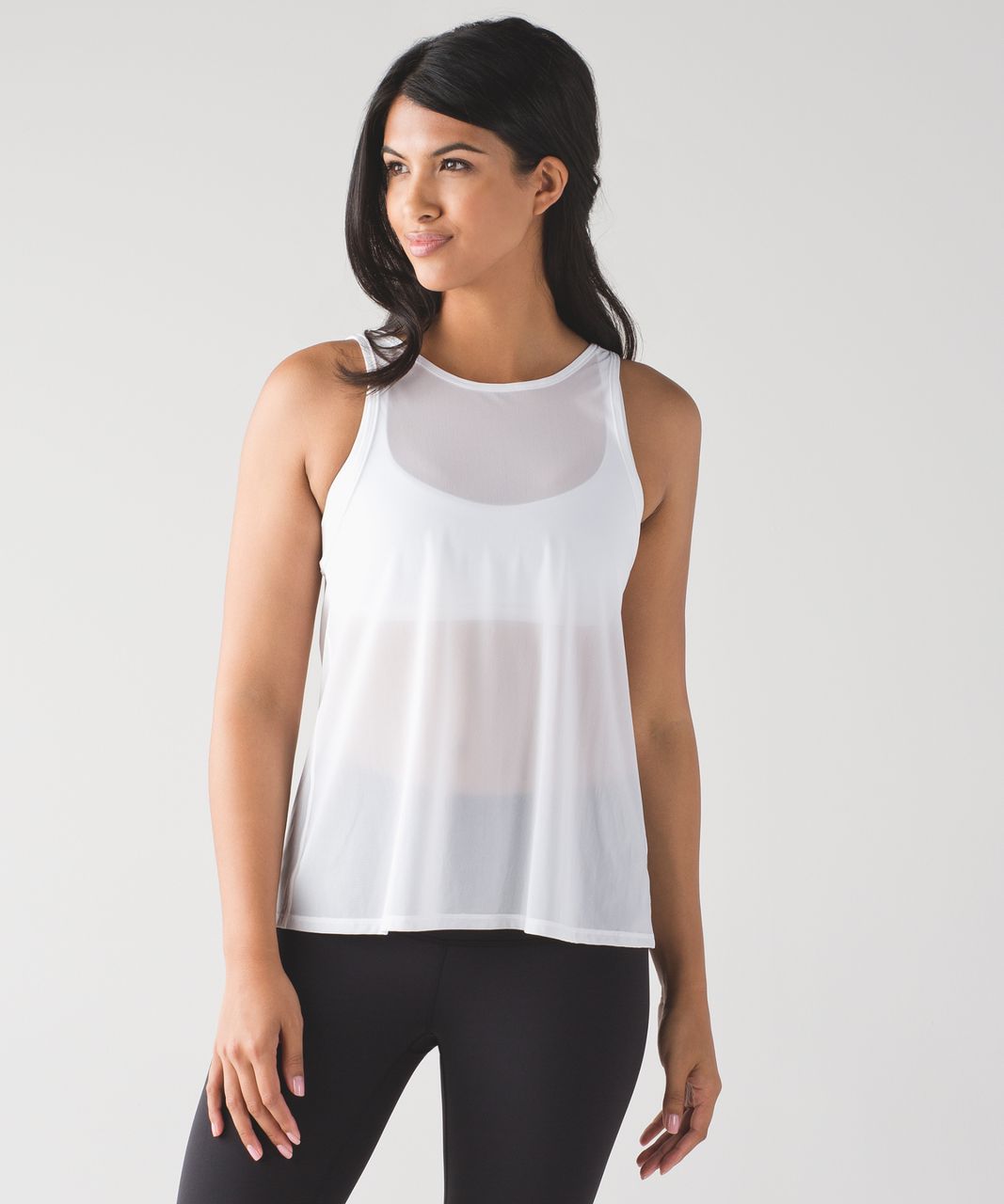 Lululemon Get Low Scoop Tank - White (First Release)