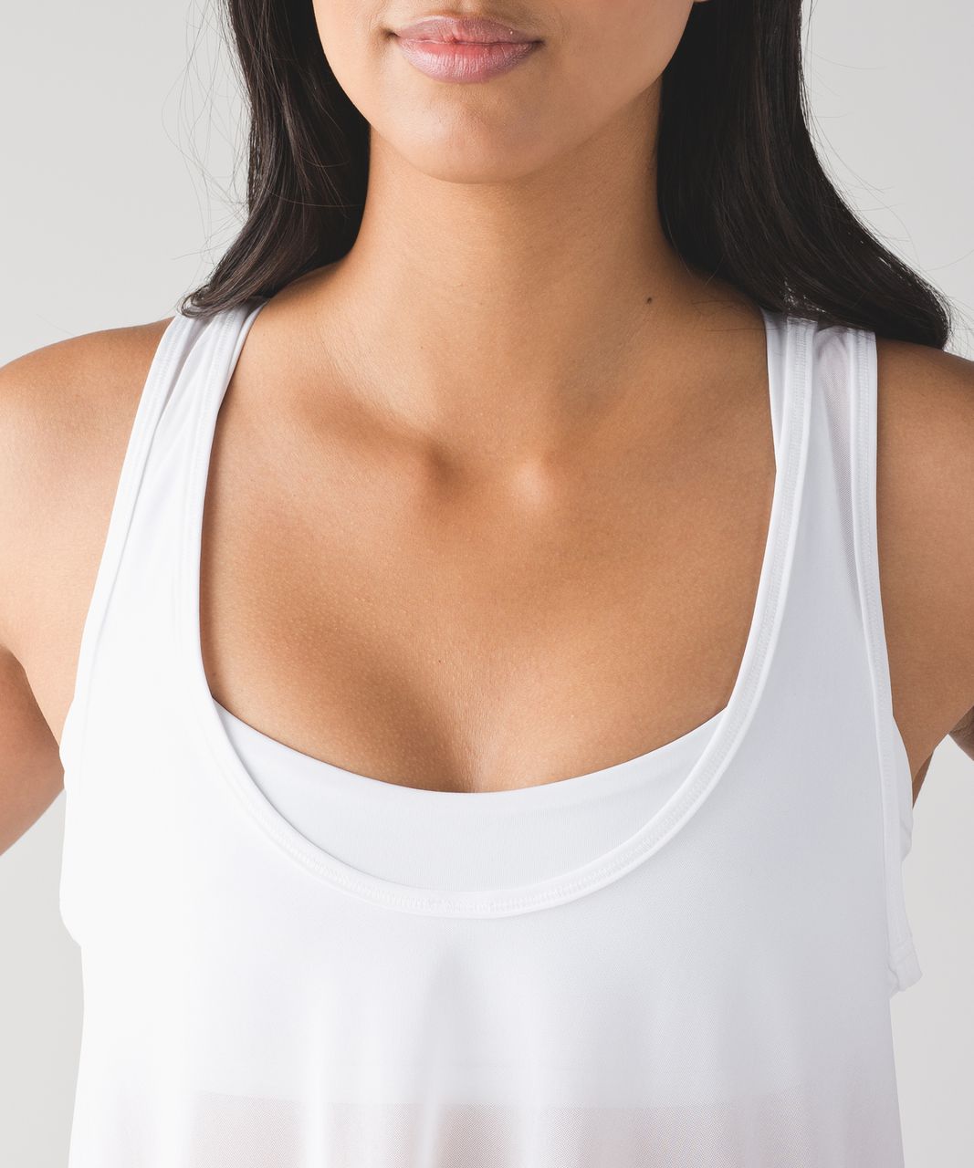 Lululemon Get Low Scoop Tank - White (First Release)