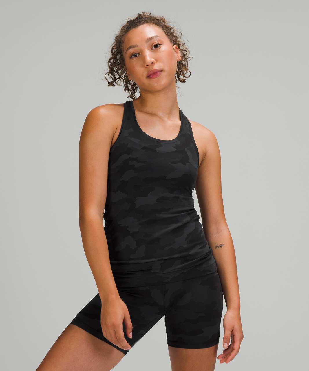 Lululemon Cool Racerback Nulu Tank in Formation Deep Coal Multi - Size 6,  Women's Fashion, Activewear on Carousell