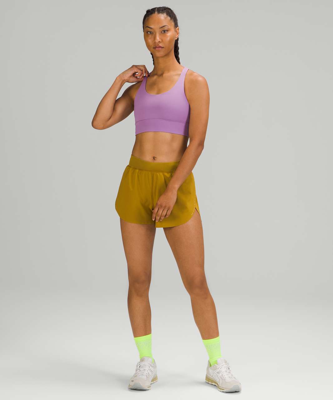 Lululemon Energy Bra *Long Line - Lavender Dusk - lulu fanatics