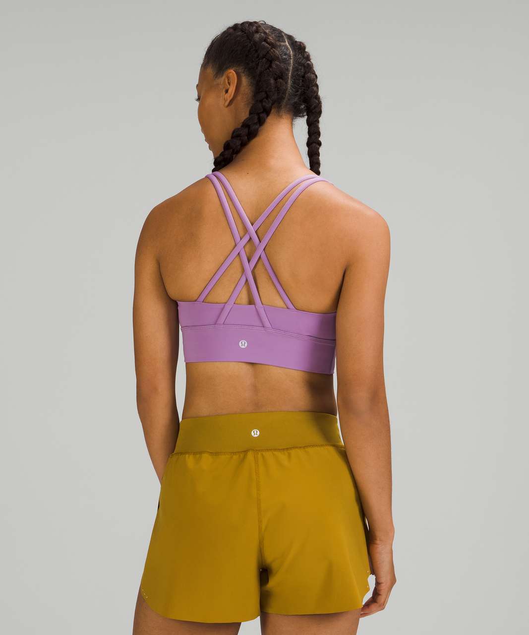 Lululemon Energy Bra Long Line *Medium Support, B–D Cup - Wisteria