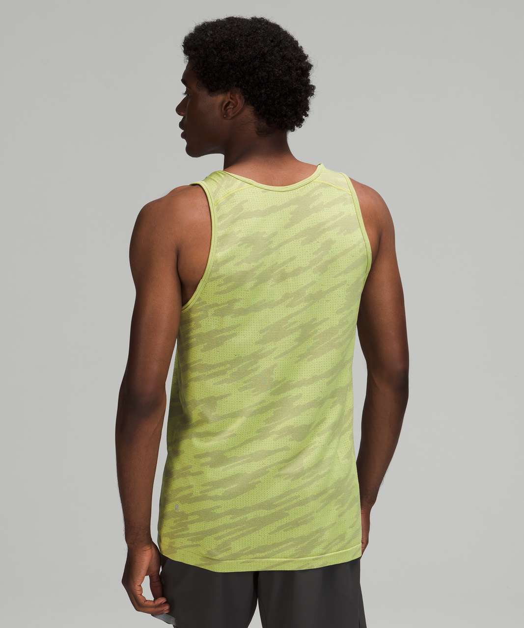 Lululemon Metal Vent Breathe Tank Top - Scatter Surface Rover / Neo Mint