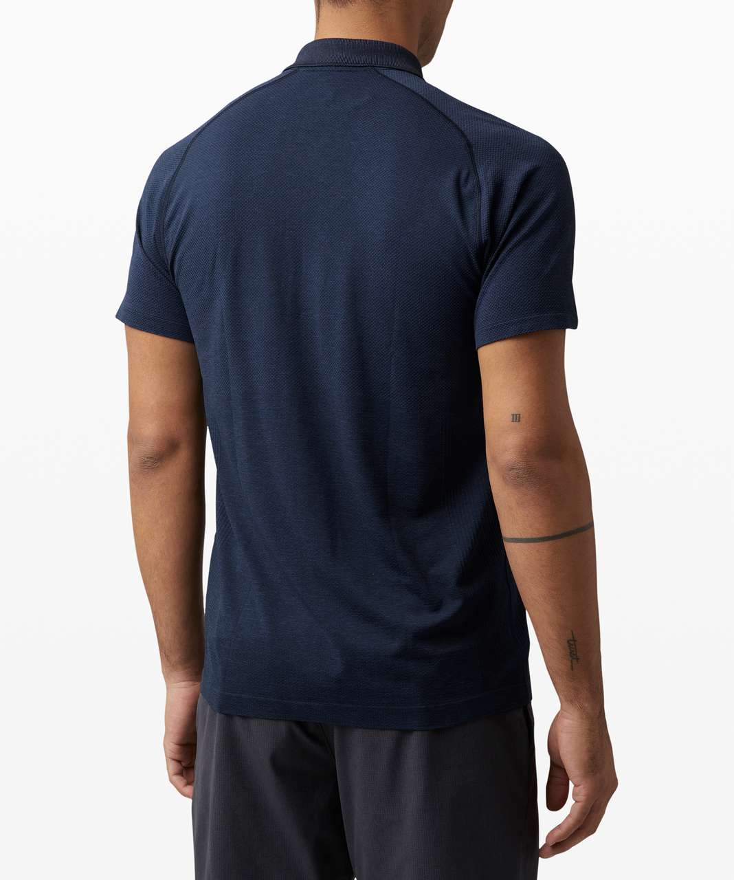 Lululemon Metal Vent Tech Polo 2.0 - Mineral Blue / True Navy - lulu ...