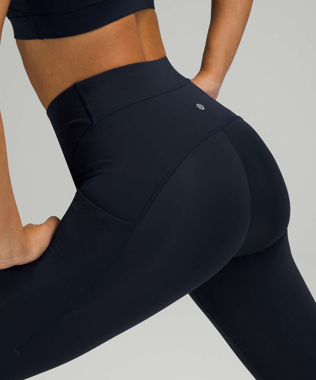 Lululemon Power Thru High-Rise Tight 25 - Crackle Glaze Coal