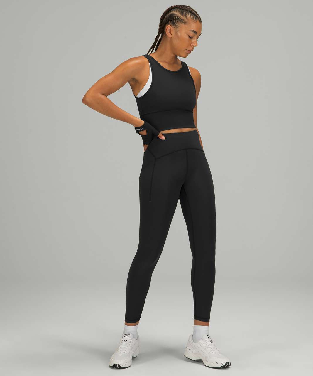 Tried on the Power Thru High-Rise crop on a whim and LOVED them : r/ lululemon