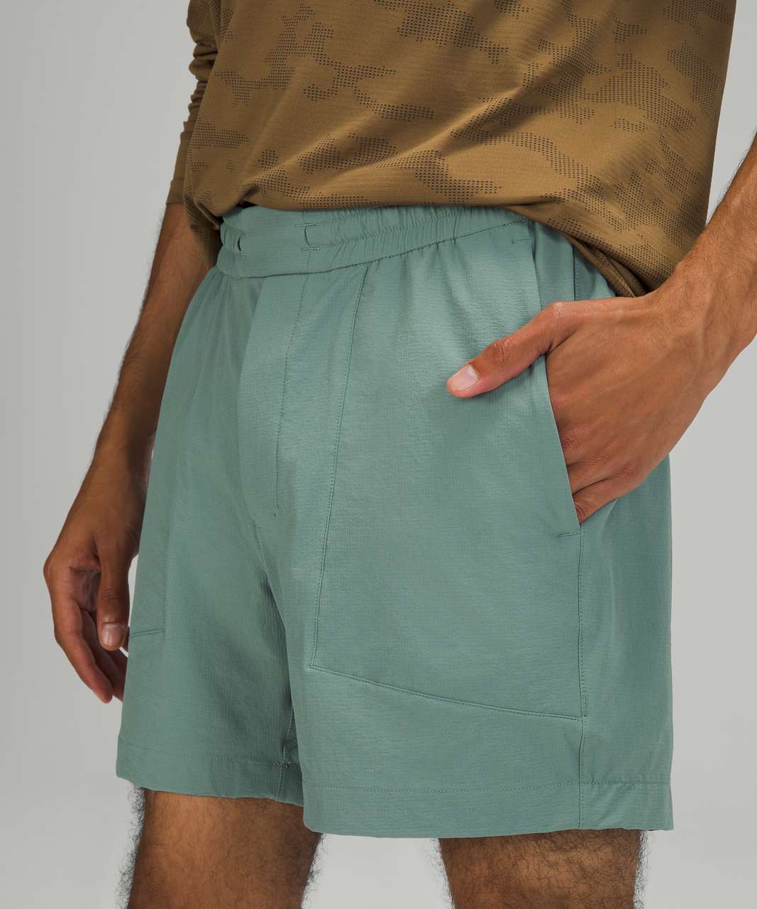 Lululemon Bowline Short 5" Stretch Ripstop - Tidewater Teal