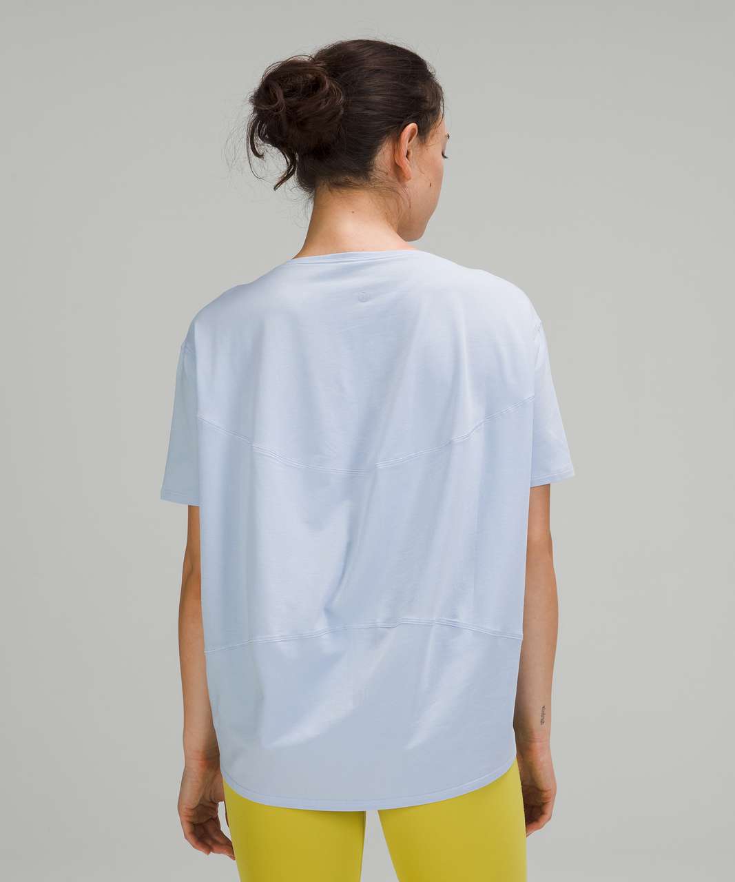 Lululemon Back In Action Long Sleeve Blue Linen 2 - $50 (13% Off Retail) -  From francesca