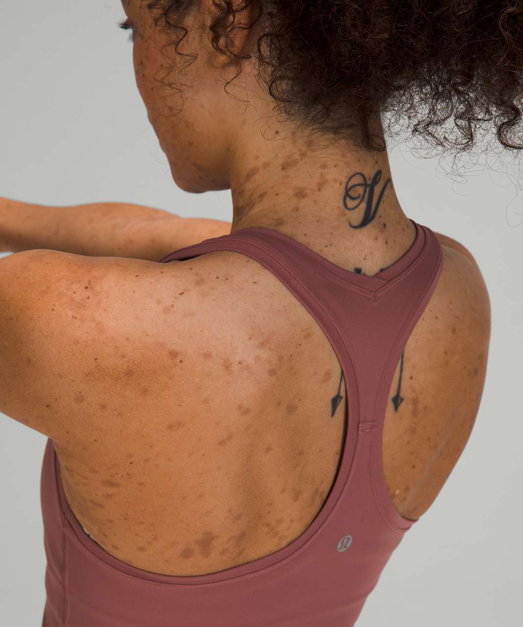 Lululemon Nulu and Mesh Yoga Tank Top - Jewel Emboss Spiced Chai / Spiced  Chai - lulu fanatics