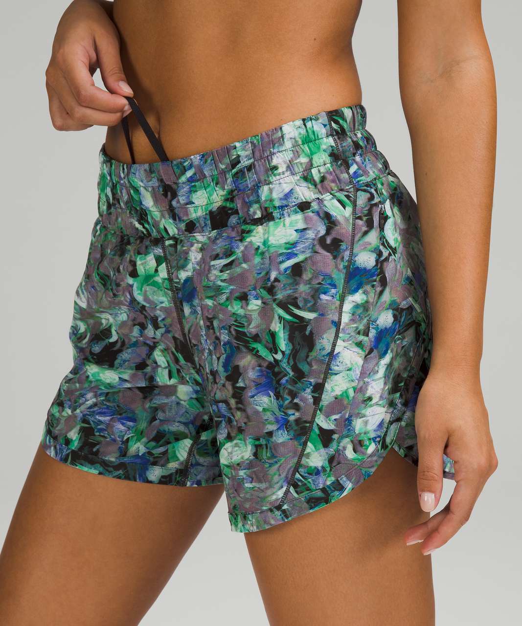 Lululemon Track That Mid-Rise Lined Short 5 - Chroma Clash Multi - lulu  fanatics