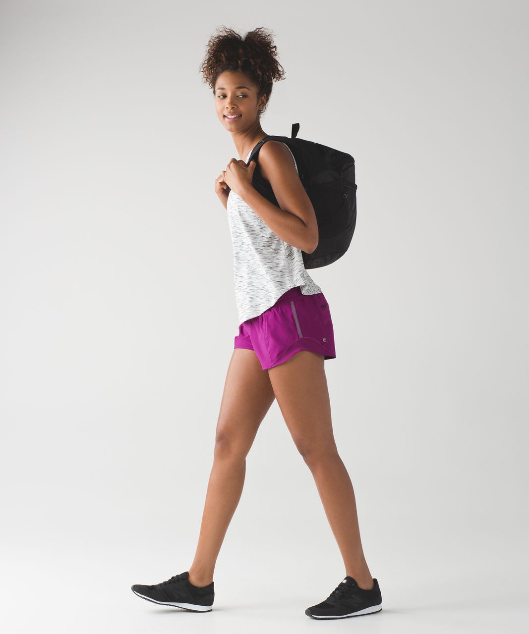 Lululemon Hotty Hot Short - Deep Fuschia - lulu fanatics