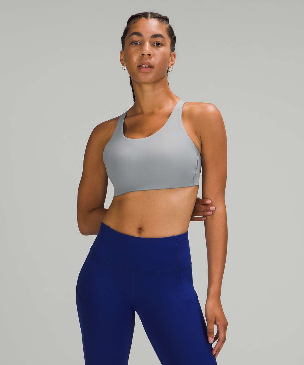 Lululemon Energy Bra *High Support, B–DDD Cups - Rhino Grey - lulu