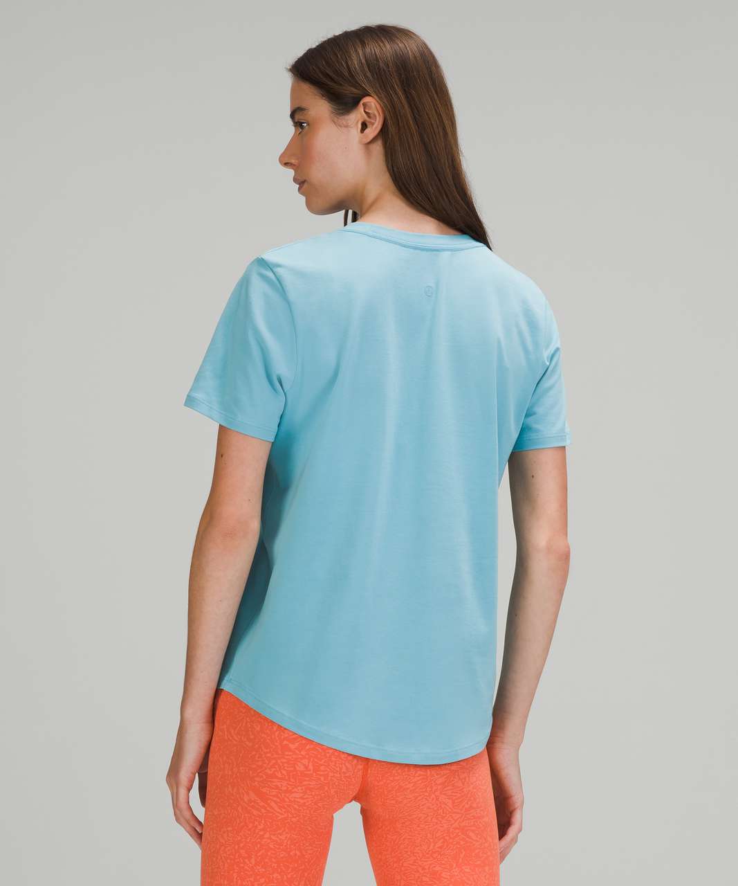 Lululemon Love Tee Short Sleeve V-Neck T-Shirt - Eton Blue