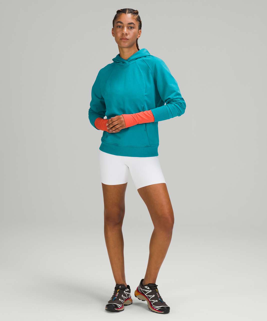 Lululemon Scuba Pullover - Heathered Blue Lagoon