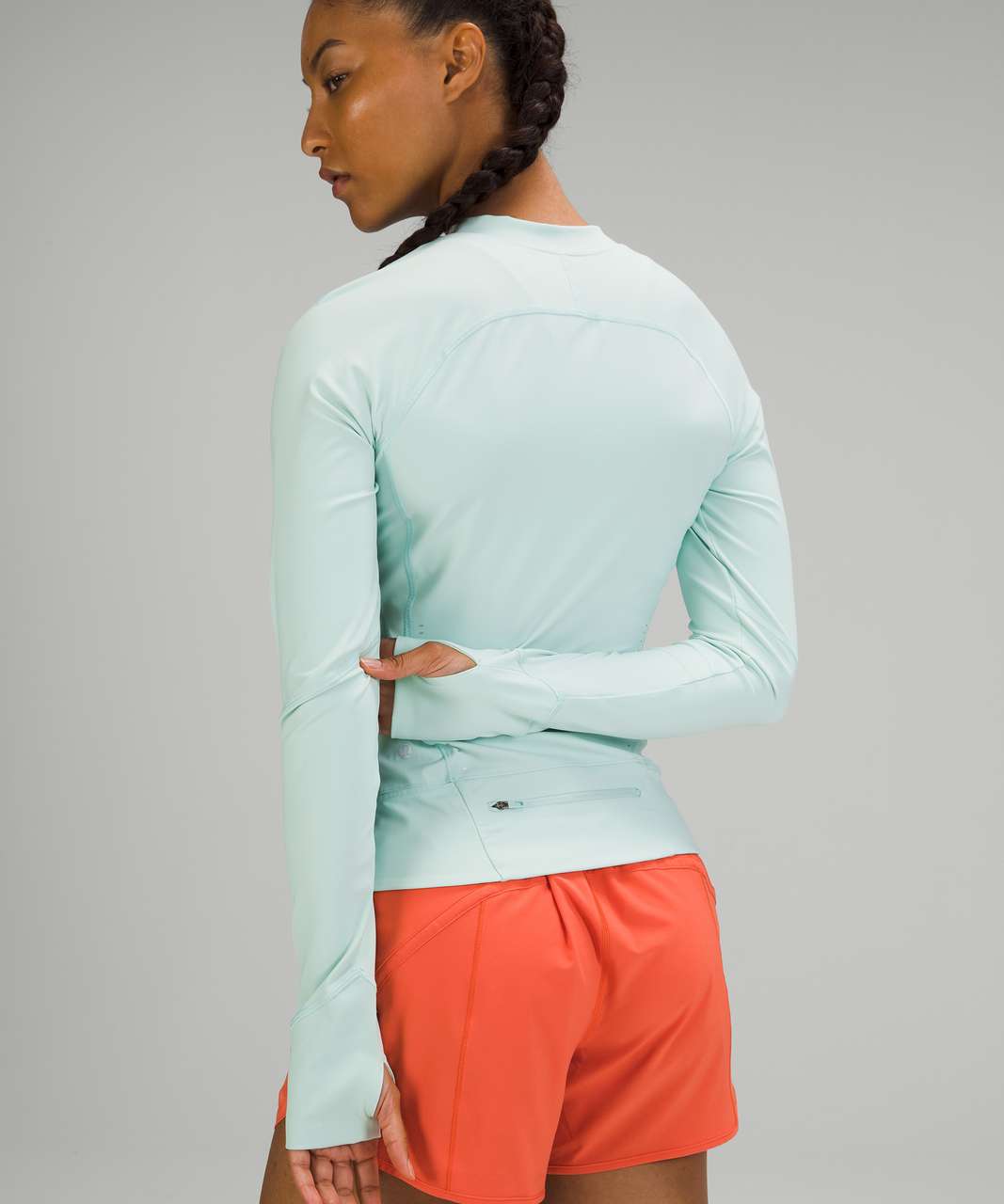 Lululemon Nulux UVP Run Jacket - Delicate Mint