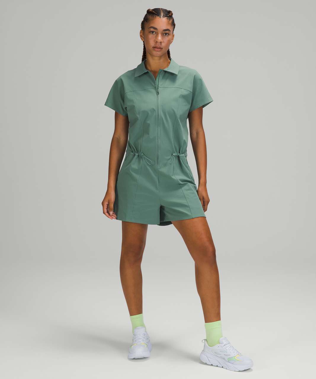 Lululemon Stretch Rib Pocketed Romper - Tidewater Teal