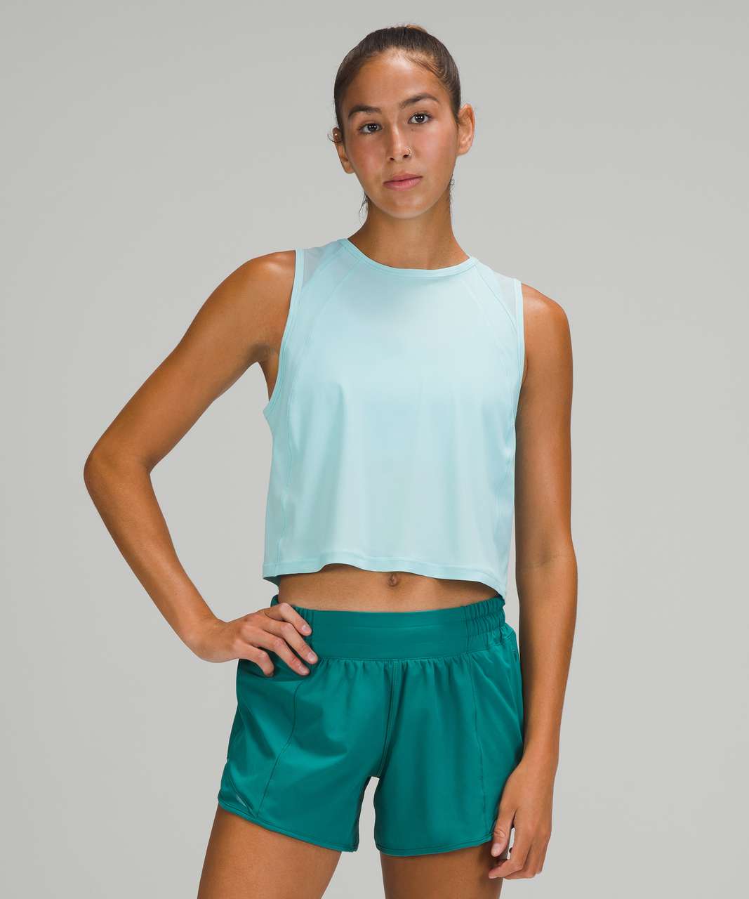 Lululemon Sculpt Tank Top *Cropped - Icing Blue