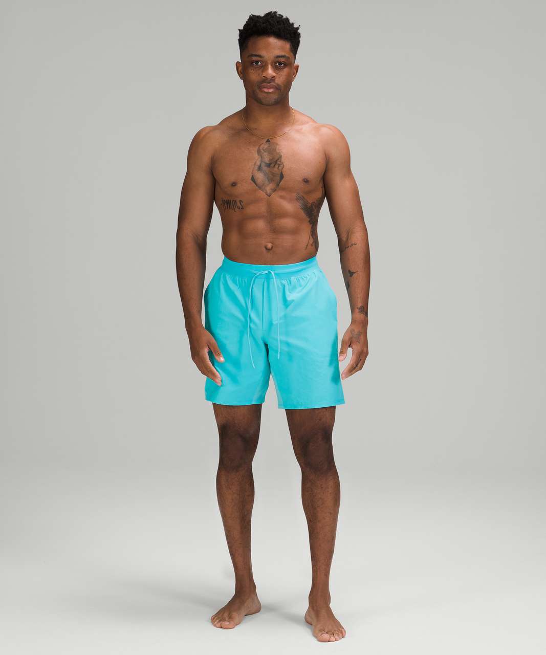 Lululemon Active Swim Short 8" - Electric Turquoise