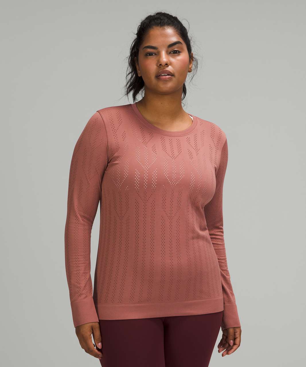 Lululemon Swiftly Breathe Long Sleeve - Willow Green / Army Green - lulu  fanatics