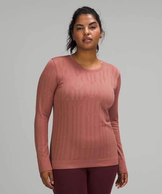 Lululemon Swiftly Breathe Long Sleeve Shirt - Wisteria Purple