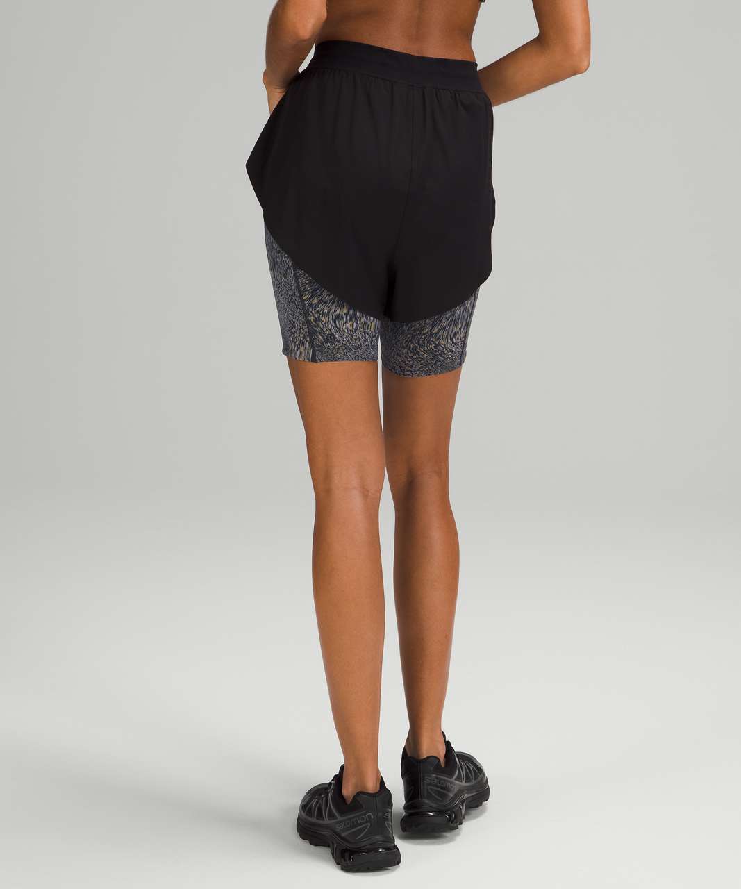 Mini short Lululemon Black size 8 UK in Synthetic - 42417668