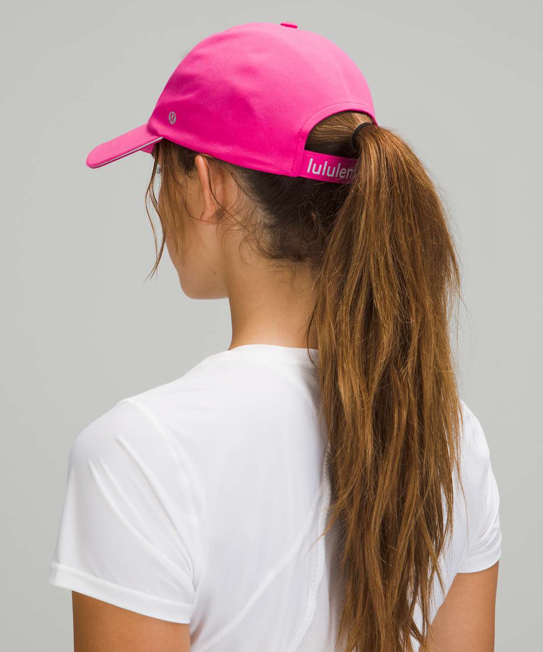 Lululemon Fast and Free Womens Run Hat - Sonic Pink