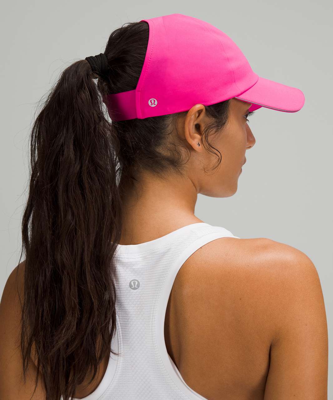 Lululemon Fast and Free Womens Run Hat *Pony - Sonic Pink