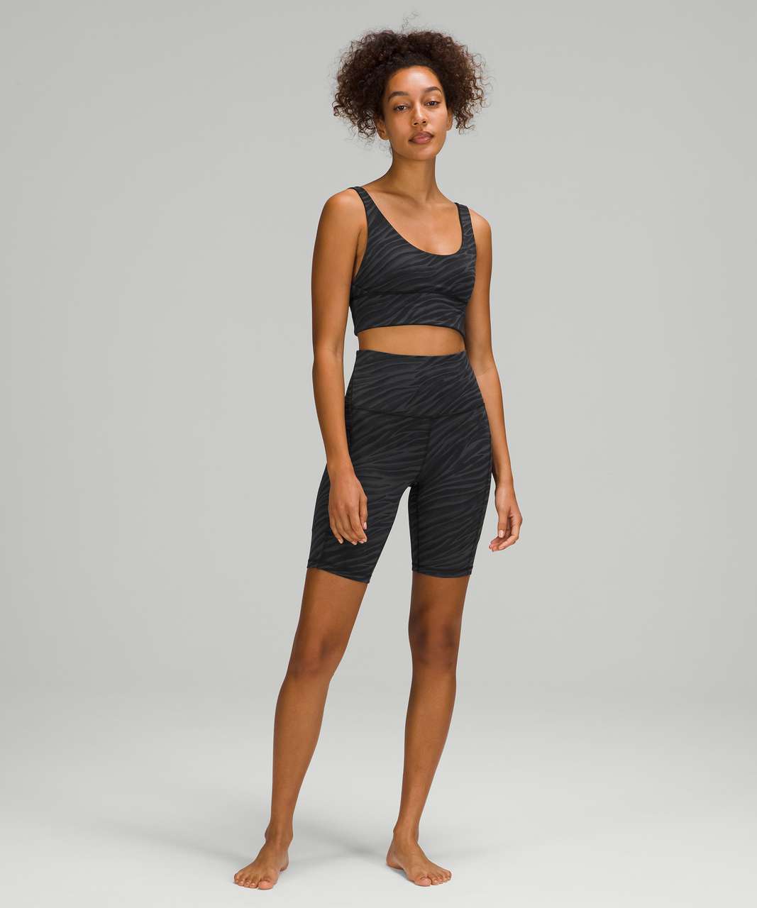 Lululemon Align High Rise Short with Pockets 8 - Black - lulu