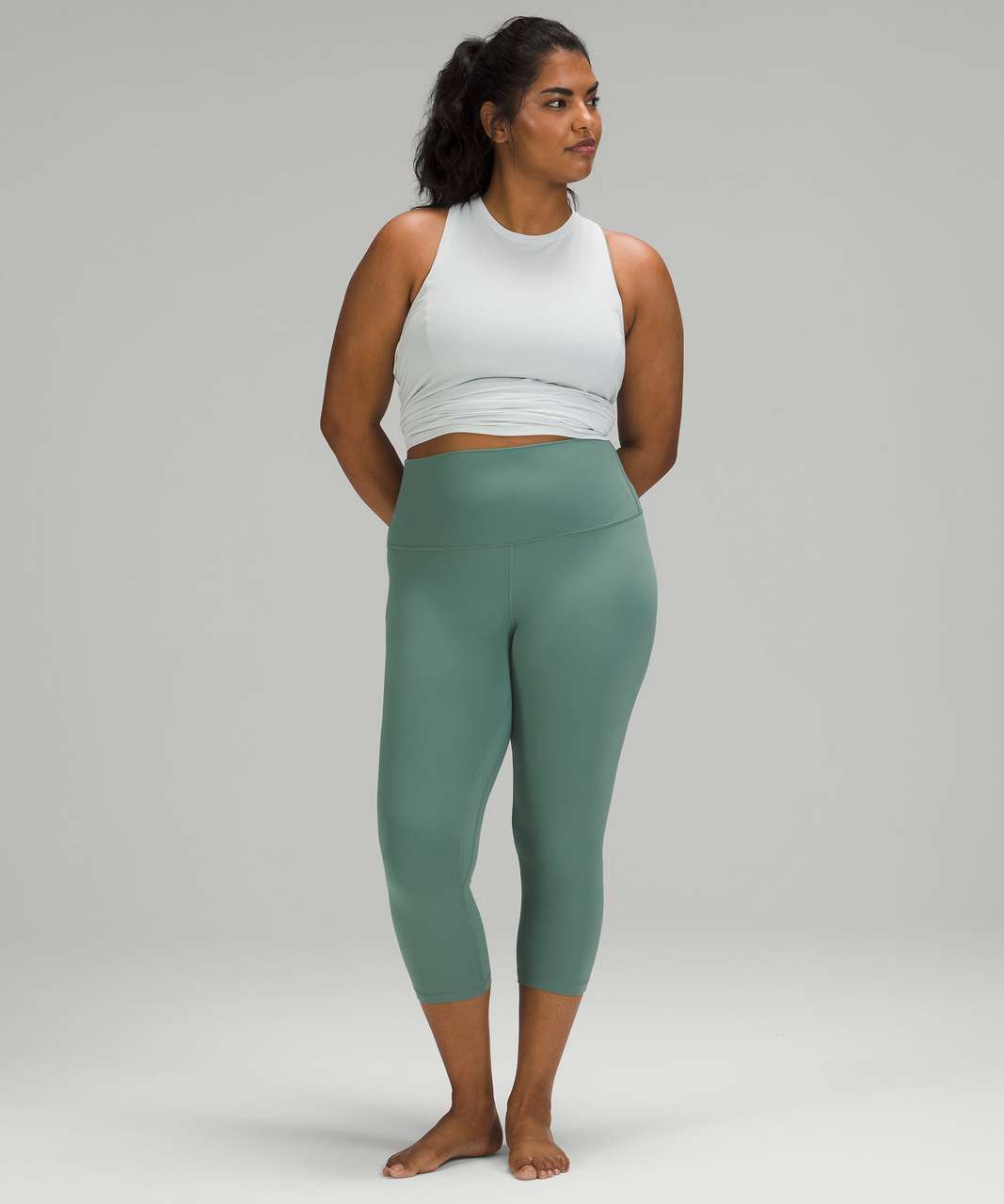 Lululemon Align Super High-Rise Crop 21" - Tidewater Teal