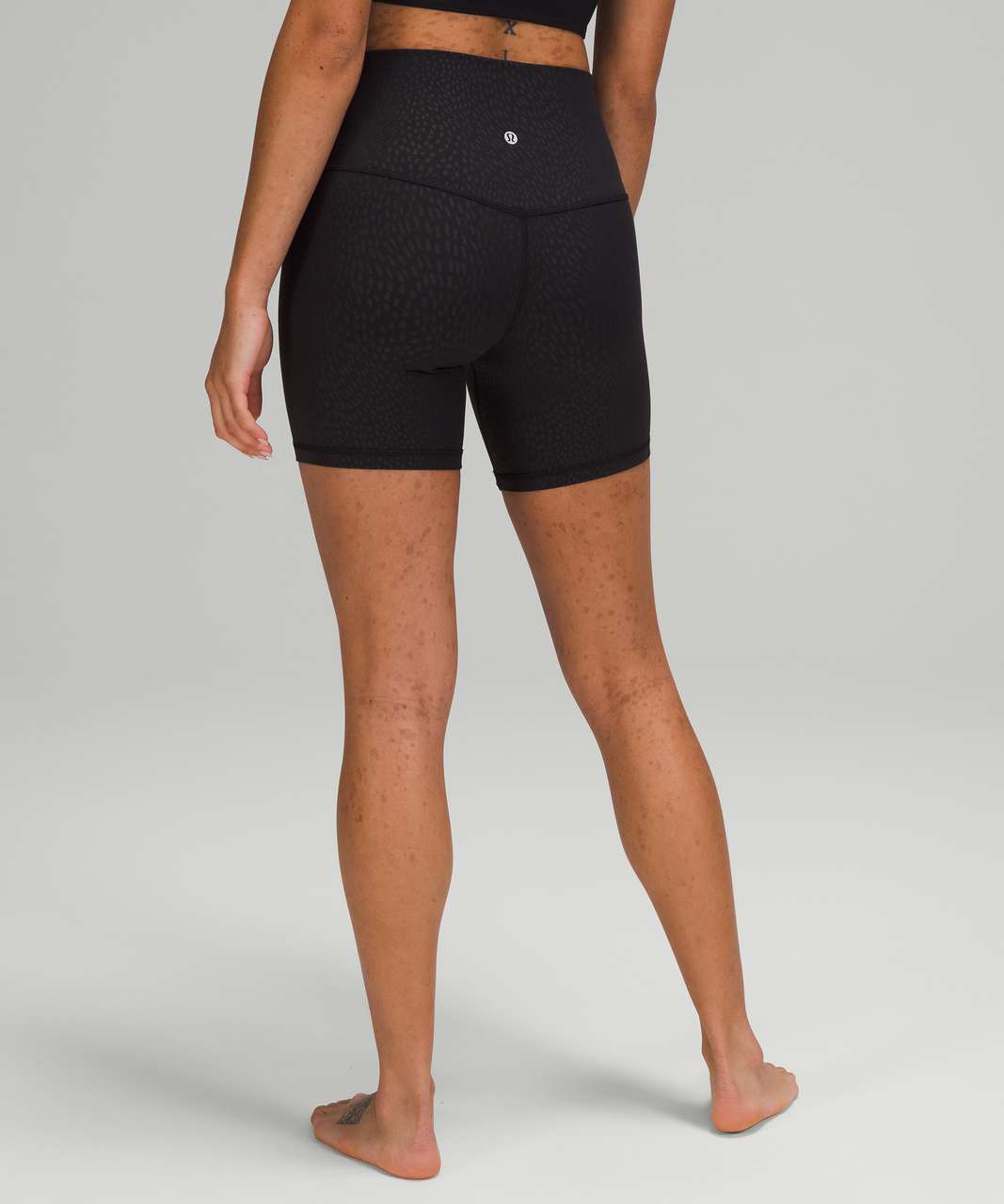 Lululemon Align Short 6" - Jewel Emboss Black