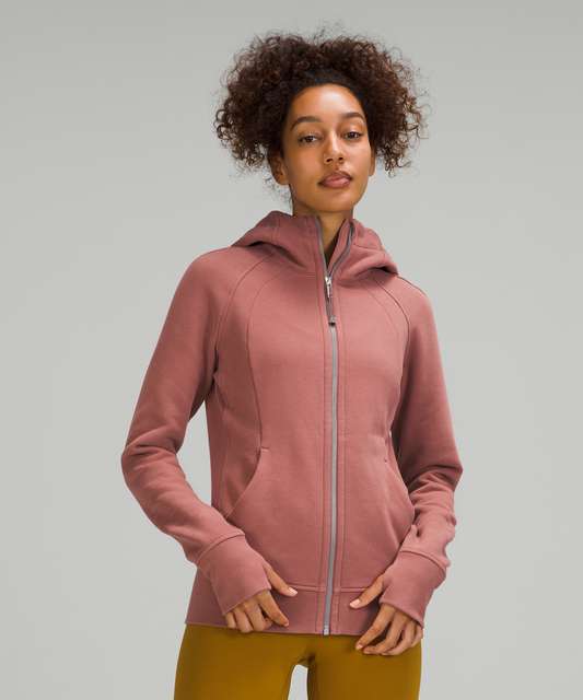 Lululemon Scuba Hoodie *Light Cotton Fleece Dark Red/Gold Size 8 Womens Red  - $125 - From Ryan