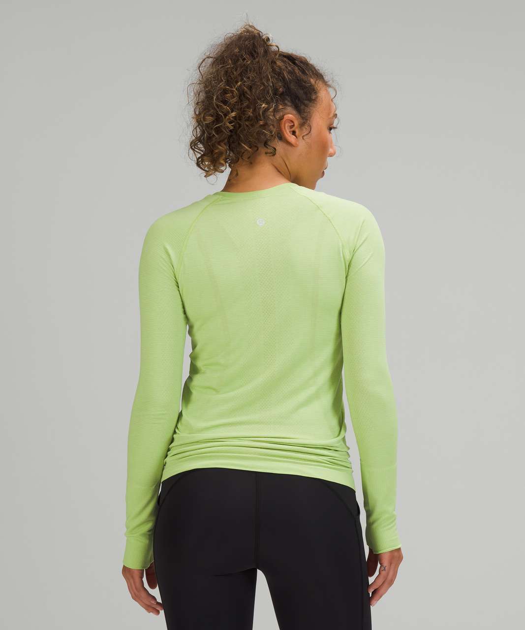 Lululemon Swiftly Tech Long Sleeve 2.0 - Dew Green / Neo Mint