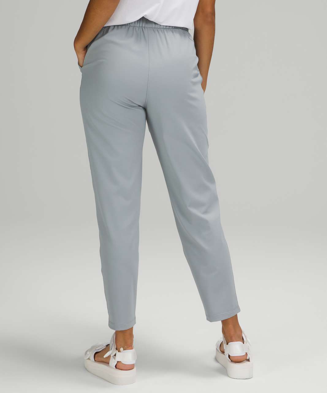 Lululemon Keep Moving Pants 7/8 High-rise In Rosemary Green