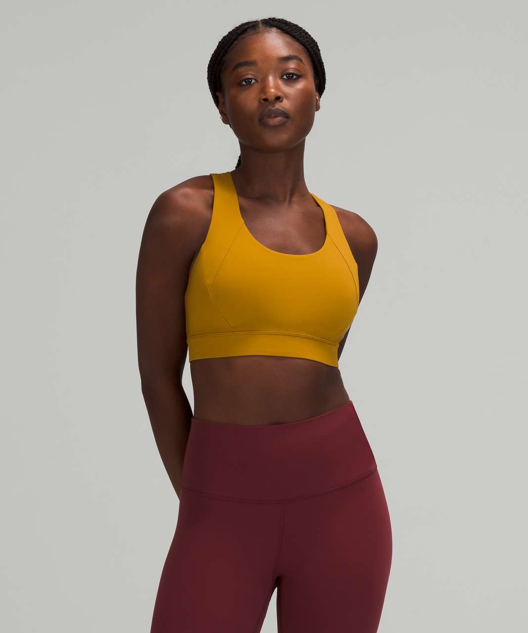 Lululemon Free To Be Elevated Bra *Light Support, DD/E Cup - Gold Spice