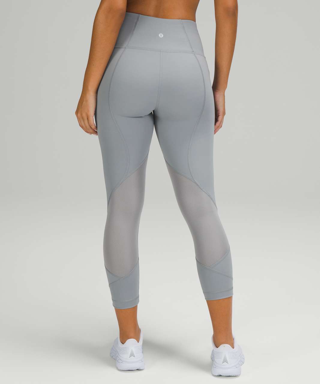 Lululemon Pace Rival High-Rise Crop 22" - Rhino Grey