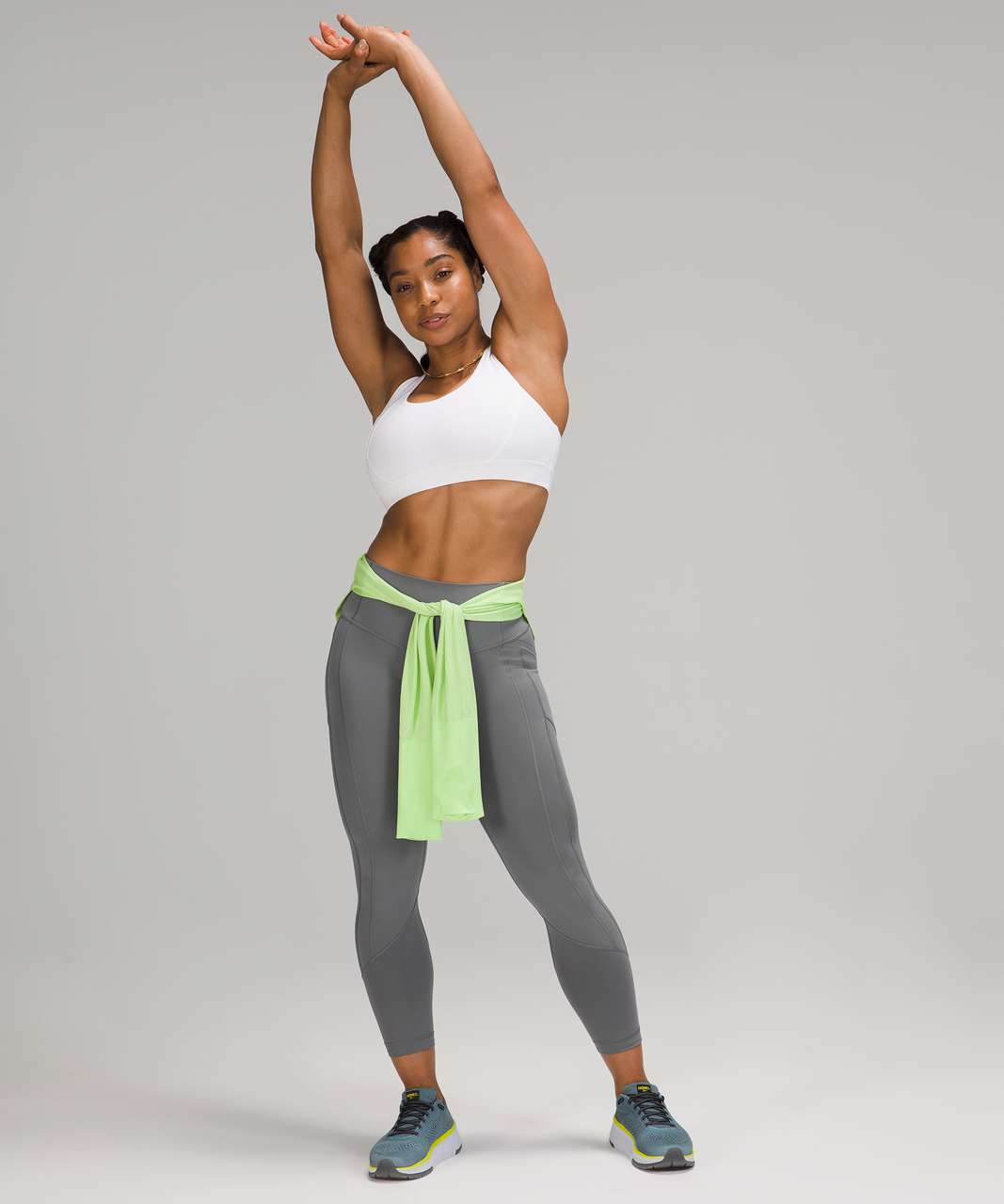 Lululemon All The Right Places Crop *23" - Asphalt Grey