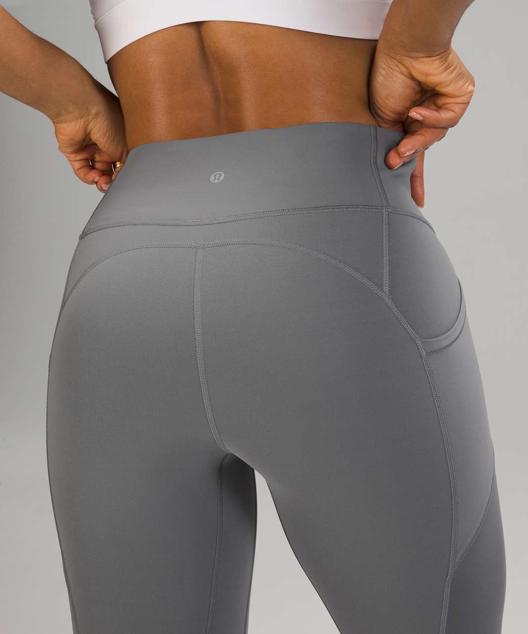 Lululemon All The Right Places Crop *23" - Asphalt Grey