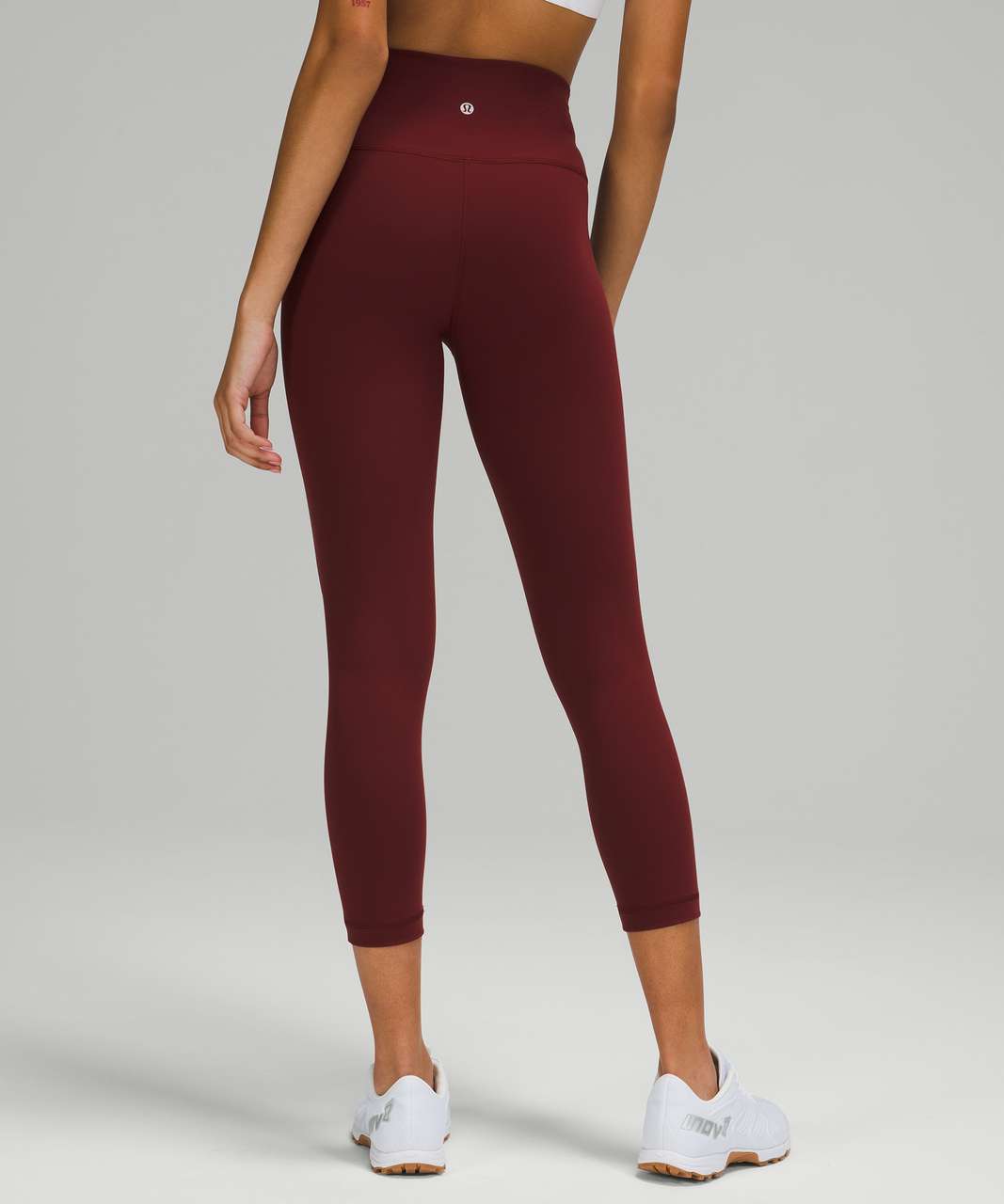 Lululemon High Rise Wunder Under Pants Leggings Red Grape Black 8 - $79 -  From Kelly