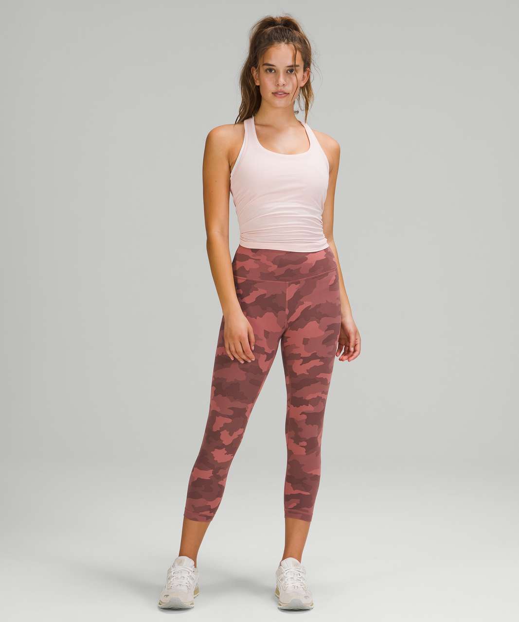 Lululemon Wunder Train High-Rise Crop 23 - Heritage 365 Camo