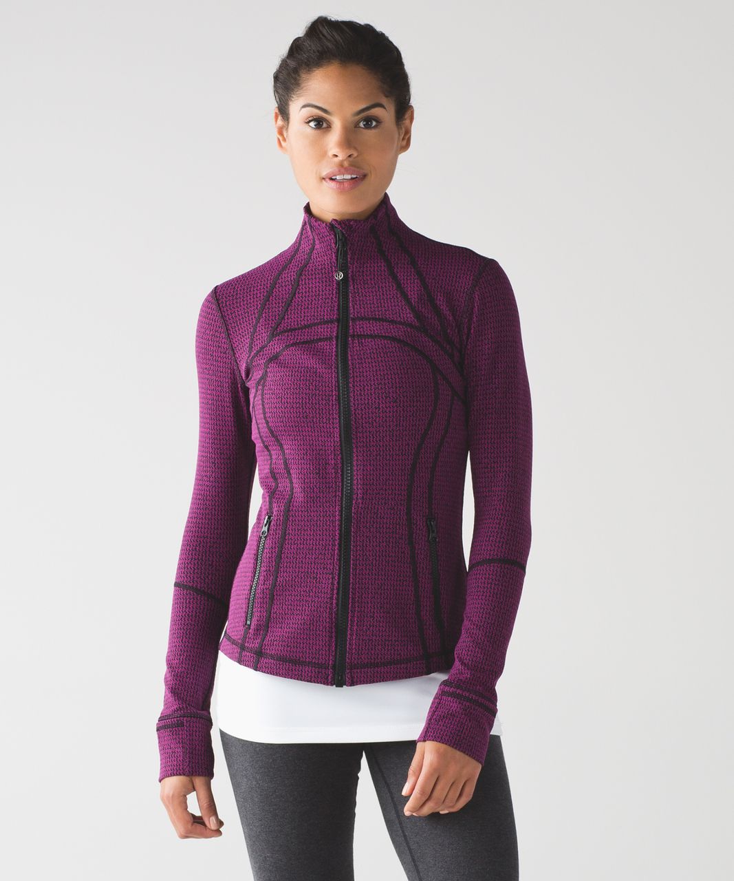 Track Define Cropped Jacket *Nulu - Dahlia Mauve - 2 at Lululemon