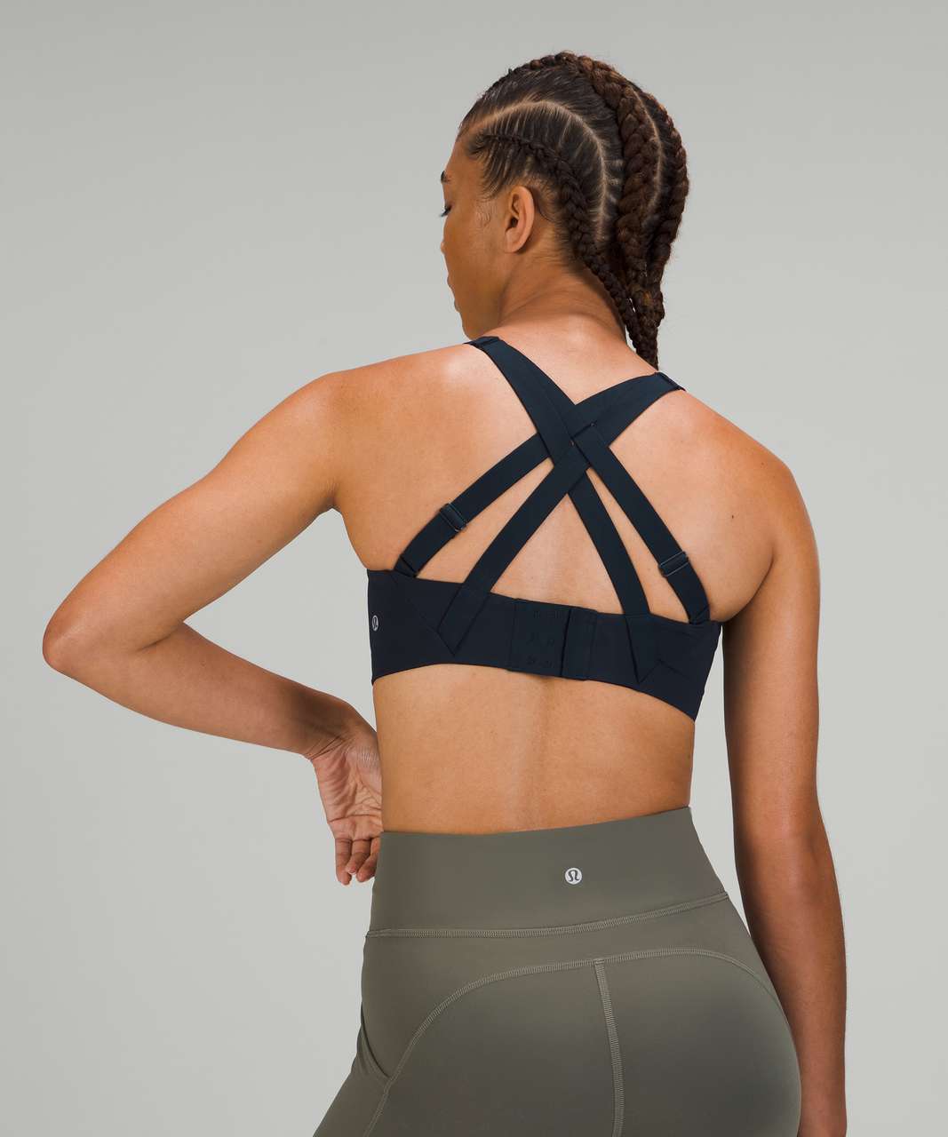 Lululemon Energy Bra *High Support, B–DDD Cups - True Navy - lulu fanatics