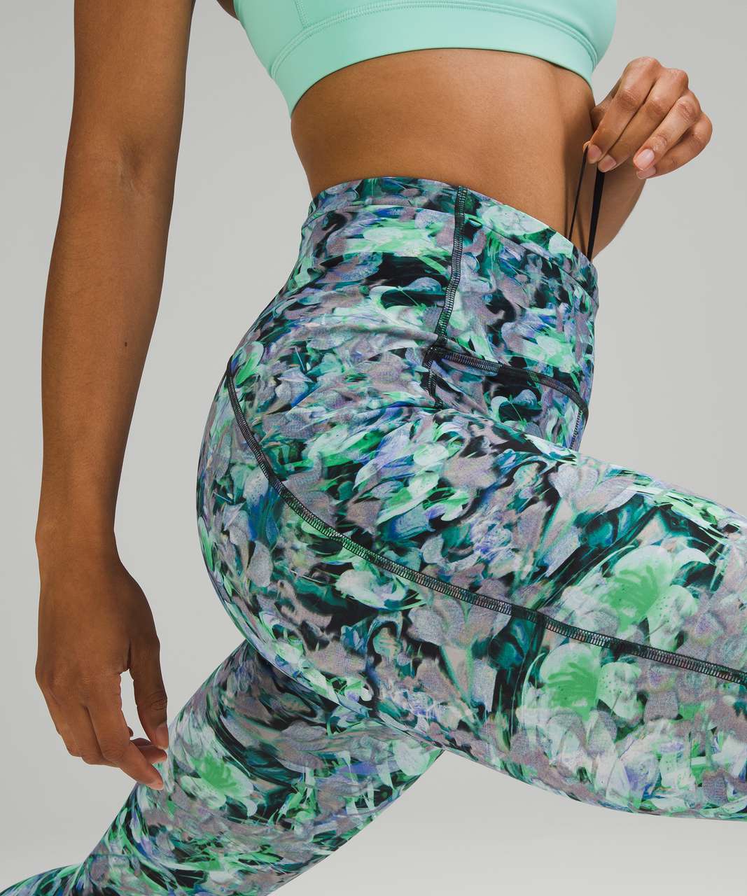 Lululemon Swift Speed High-Rise Crop 21 - Rapid Flourish Multi