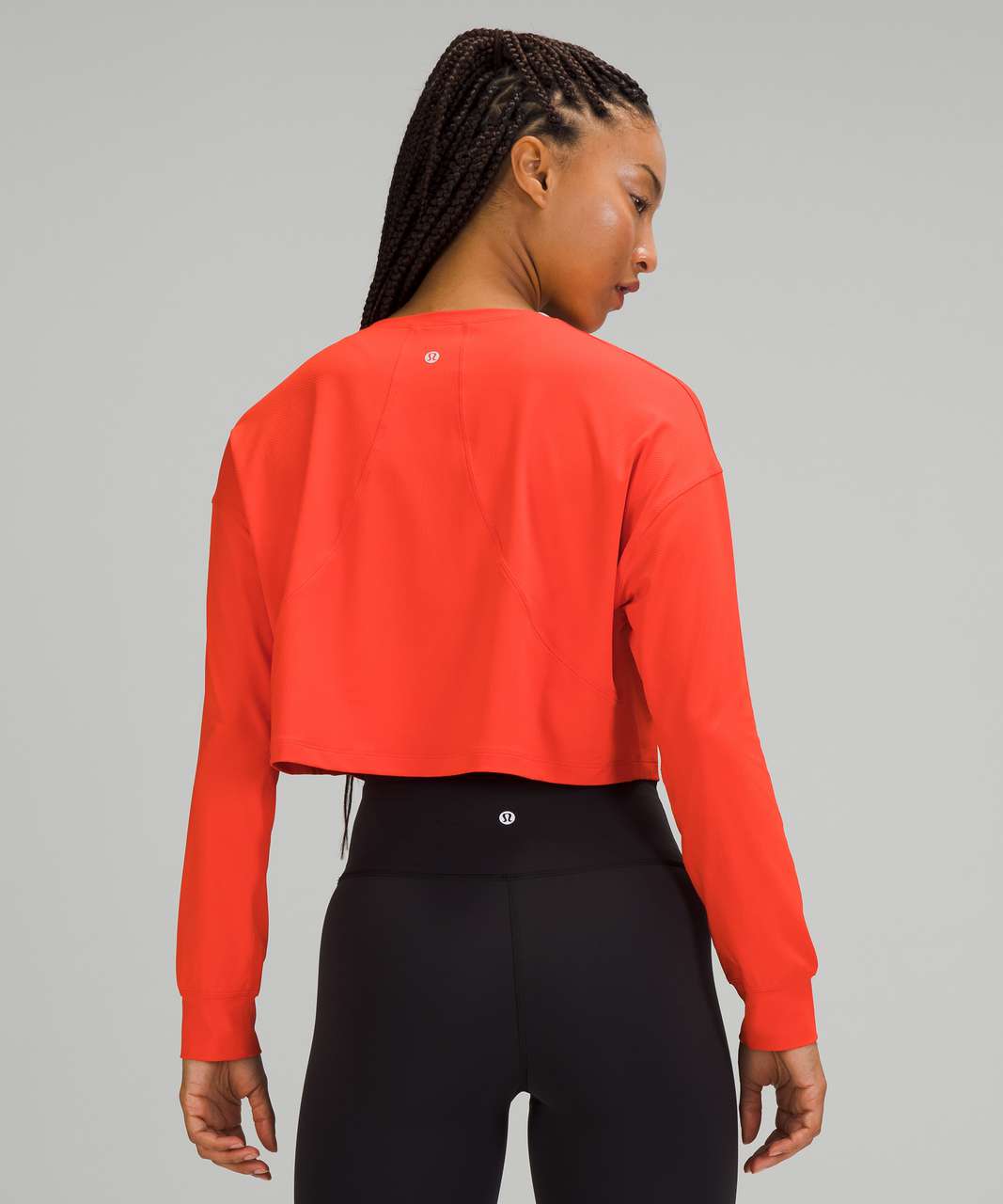 Lululemon Muscle Love Long Sleeve - Autumn Red - lulu fanatics