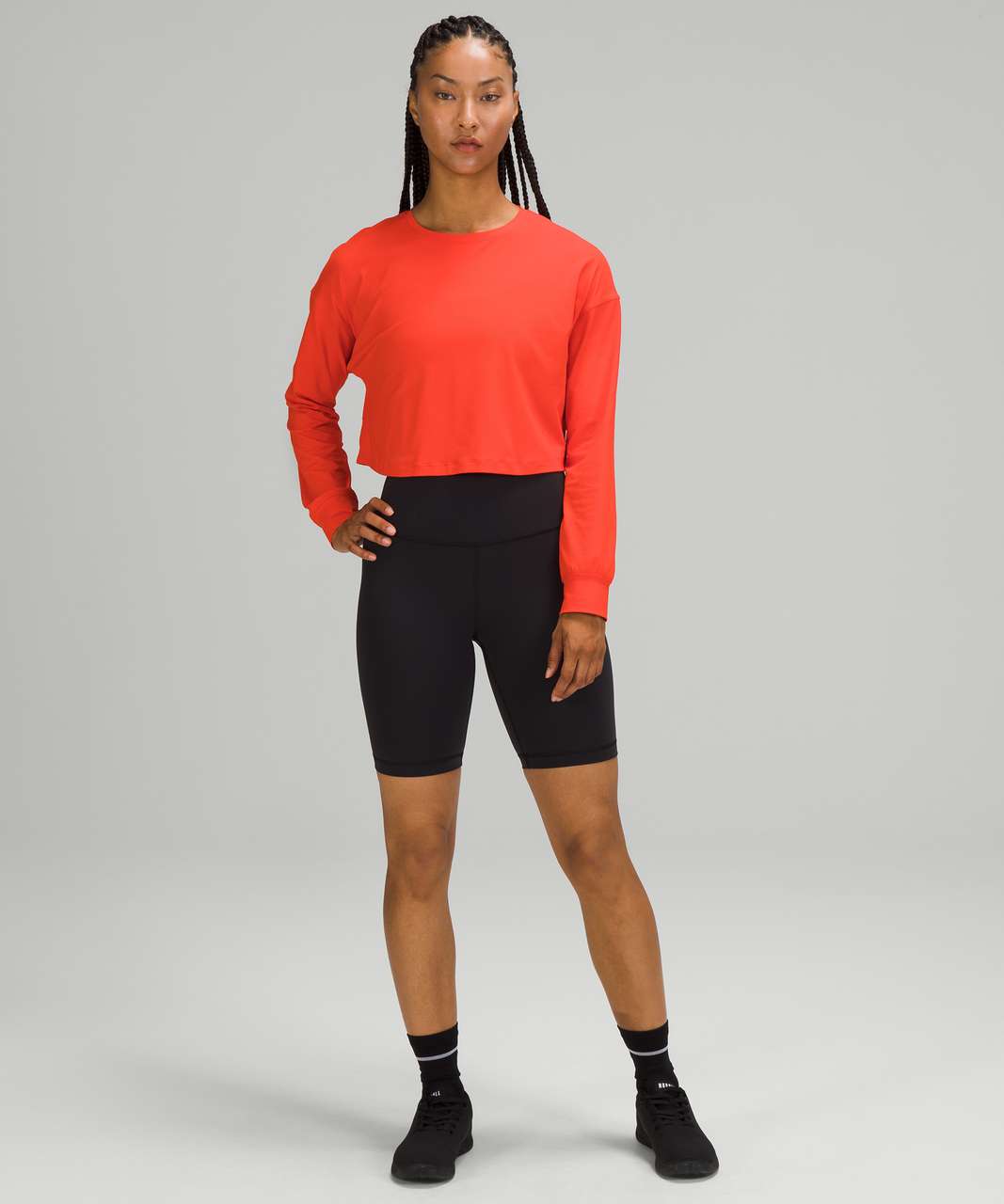 Lululemon Muscle Love Long Sleeve - Autumn Red