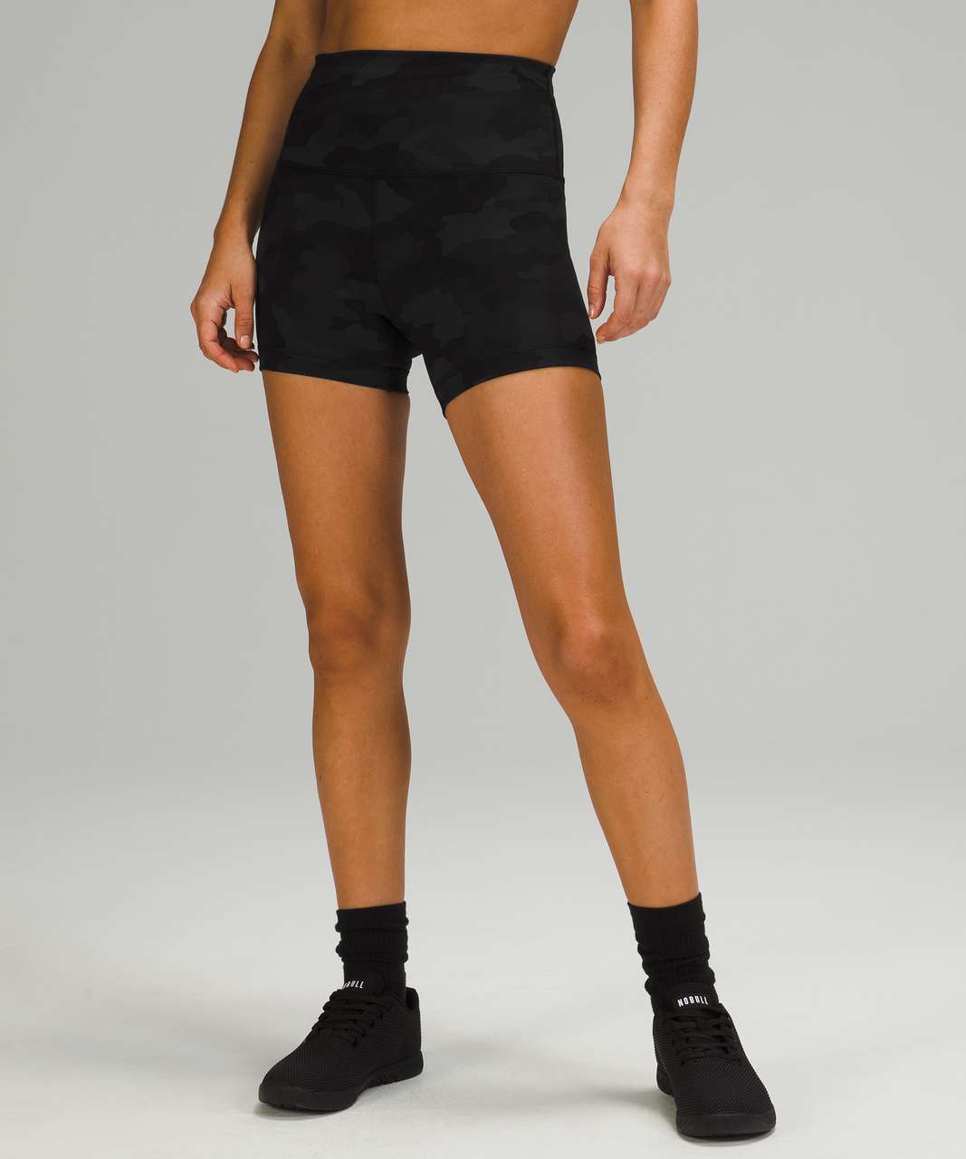 Lululemon Wunder Train High-Rise Short 4 - Black - lulu fanatics