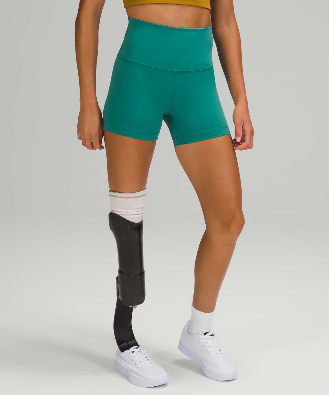 Lululemon Wunder Train High-Rise Short 4 - Teal Lagoon - lulu fanatics