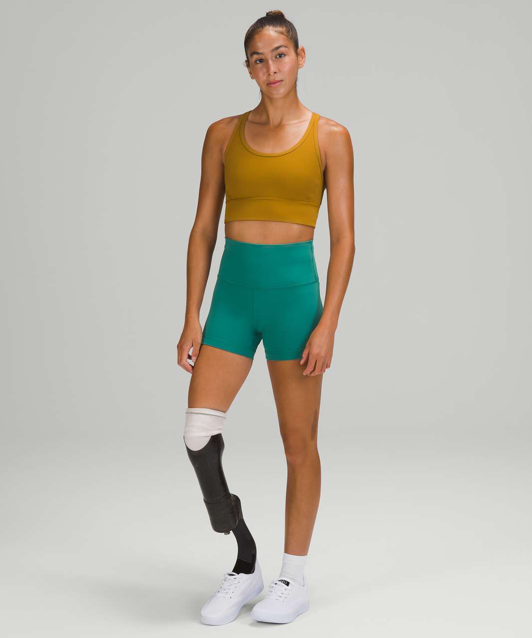 Lululemon Wunder Train High-Rise Short 4 - Teal Lagoon - lulu fanatics