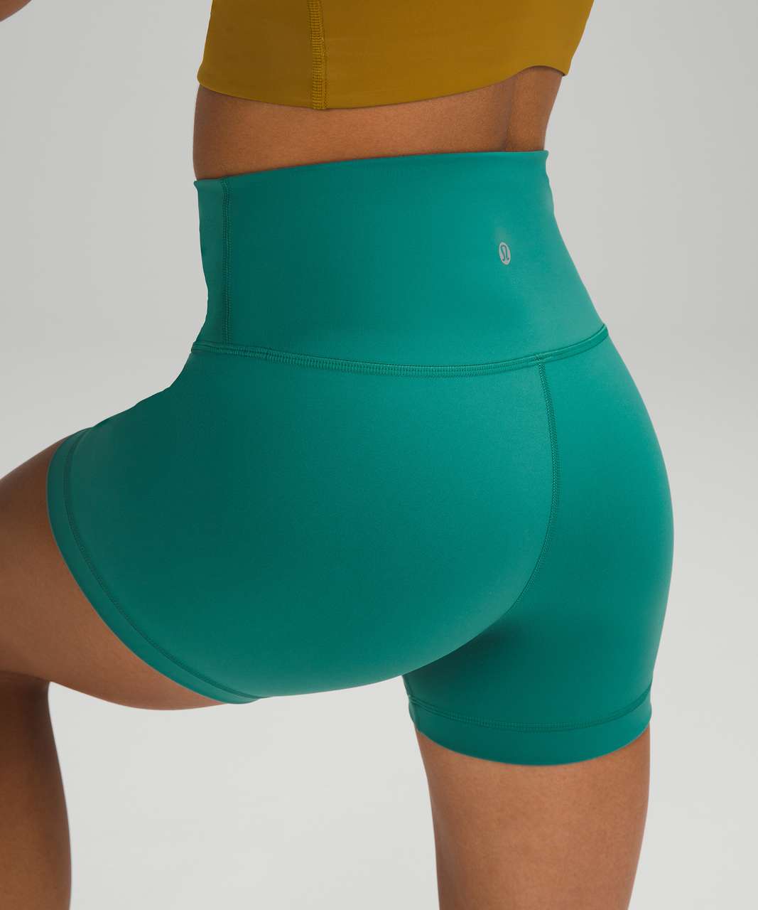 Lululemon Wunder Train High-Rise Short 4 - Teal Lagoon - lulu