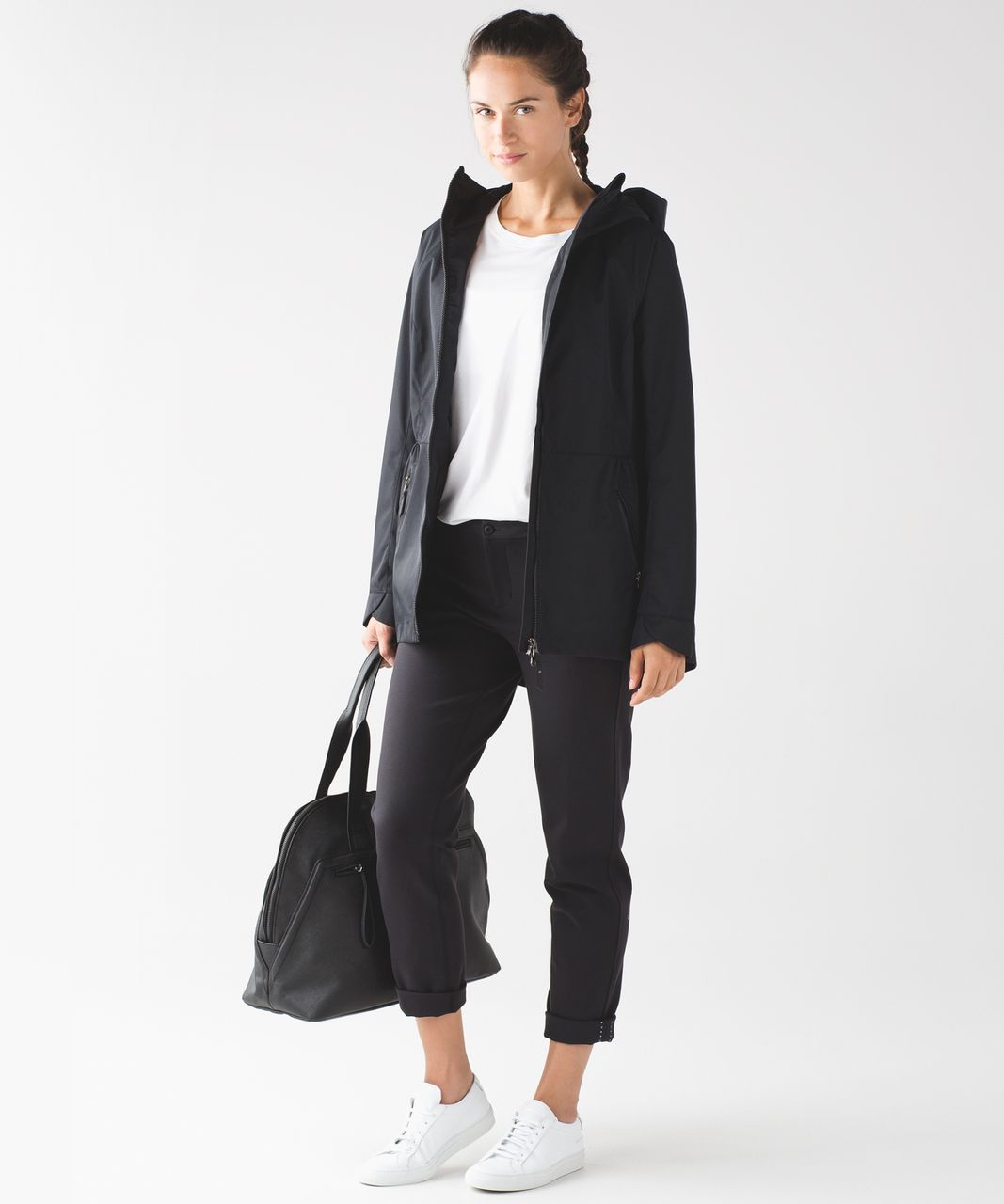 lululemon athletica, Pants & Jumpsuits, Lululemon City Trek Trouser Ponte  In Black Pant