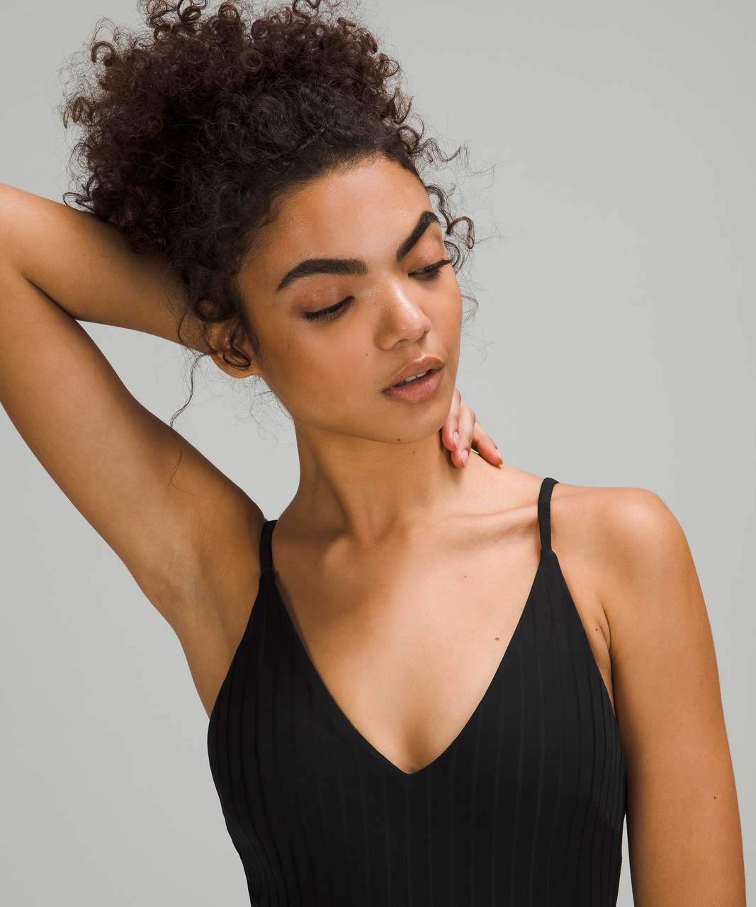 Lululemon V-Neck Ribbed One-Piece - Black