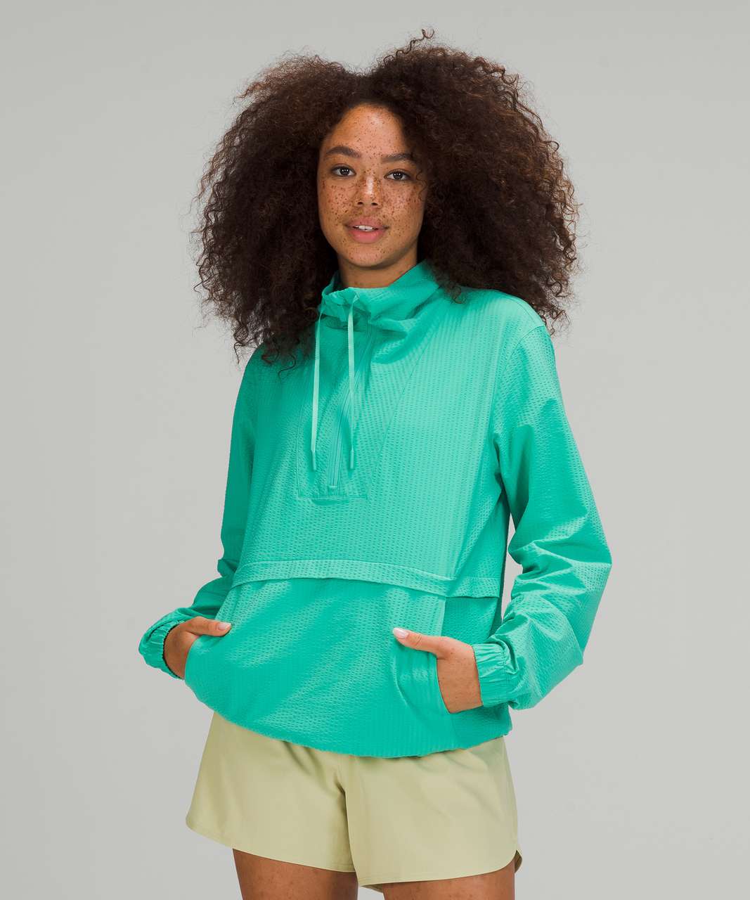 Lululemon Pack Light Pullover *Packable - Paradise Green